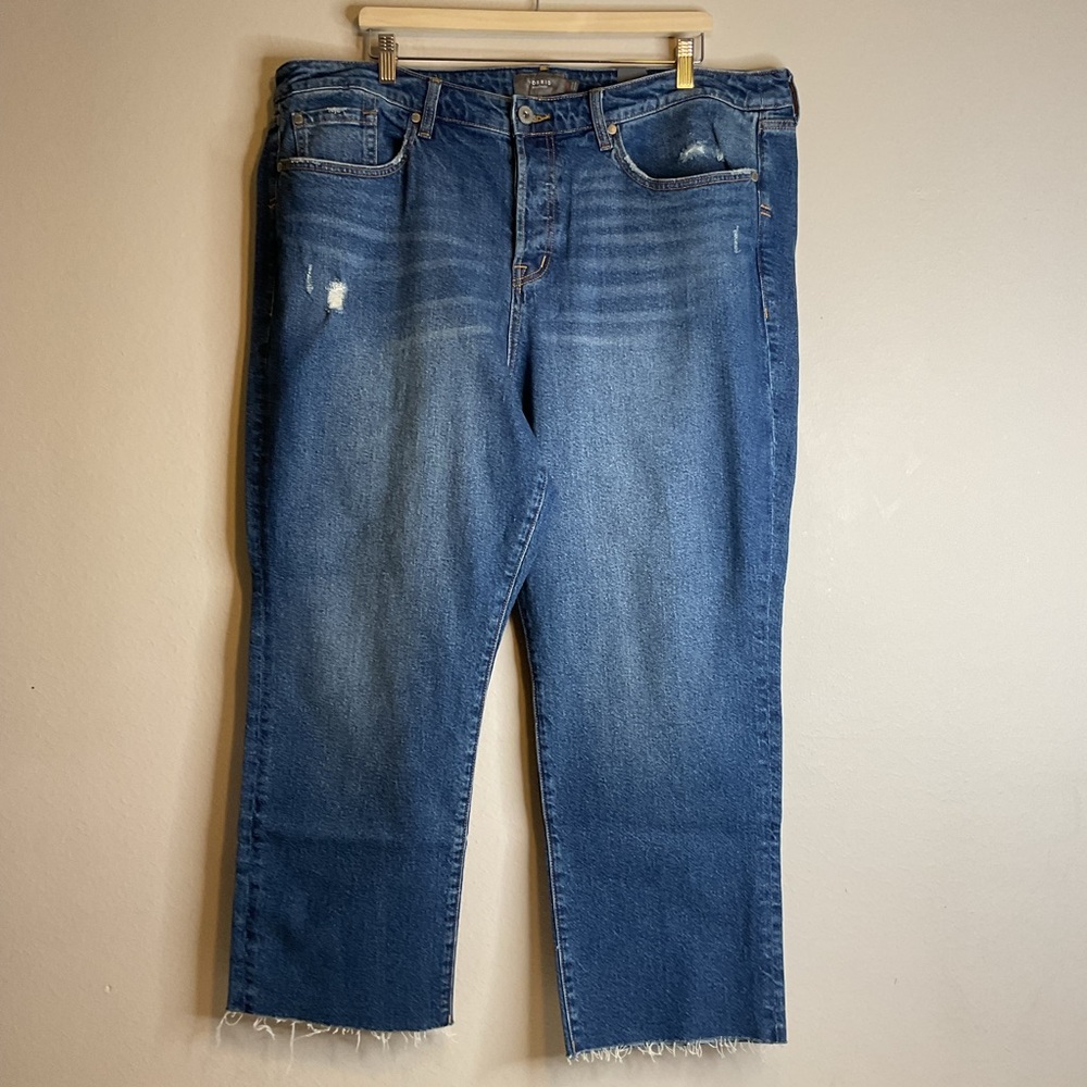 Torrid Straight Classic Denim High Rise Jean Size 20R